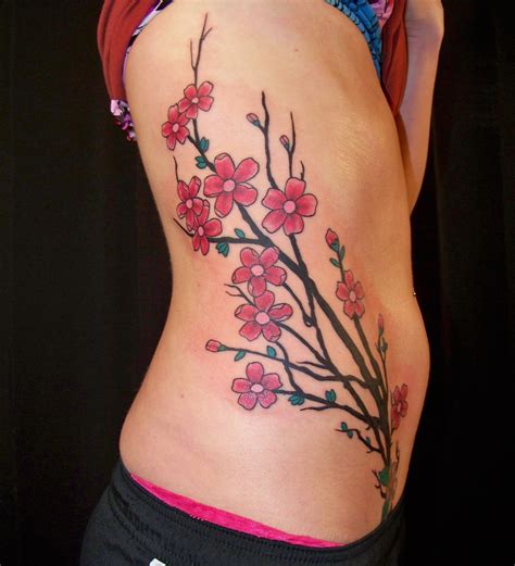 Cherry Blossom flower Tattoos