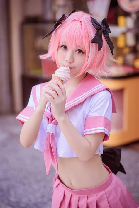 Astolfo con cabello rosado y ojos morados astolfo, Fondo de pantalla HD ...