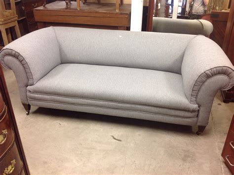 Georgian Sofa, re-upholstered – On The Square Emporium