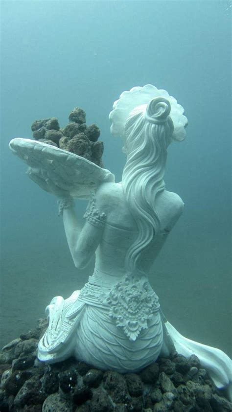 13 Mysterious Statues You Can Only See Underwater