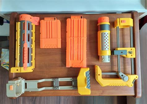 Nerf attachments 1, Hobbies & Toys, Toys & Games on Carousell