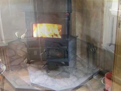 coal stove install - YouTube