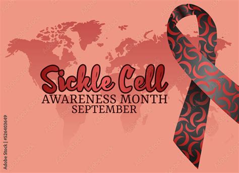 vector graphic of sickle cell awareness month good for sickle cell ...