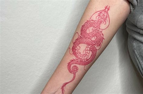 101 Best Red Dragon Tattoo Outline Ideas That Will Blow Your Mind!