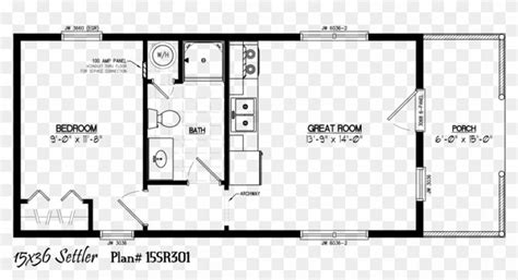 Find hd Floor Plans For 12 X 24 Sheds Homes - 15 * 48 House Plan, HD ...