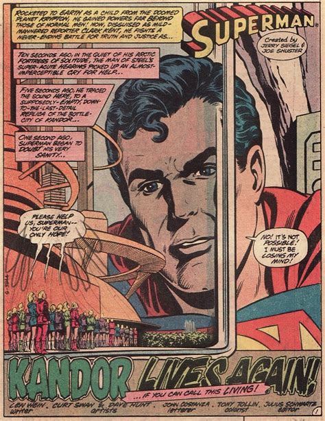 Supergirl Comic Box Commentary: A Little Bit Of Kandor: Superman #371