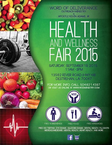 Word of Deliverance Health and Wellness Fair 2015 | Welcome to Susan G ...