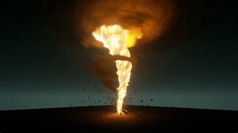 Fire Tornado Game VFX - YouTube