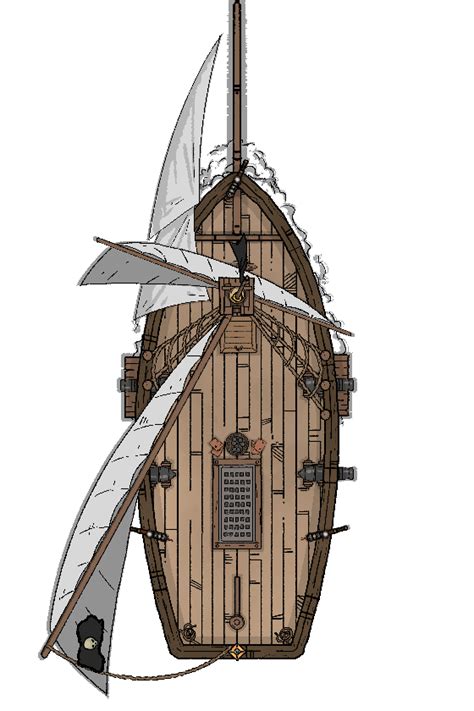 Small Pirate Sloop - Click to view on Ko-fi - Ko-fi ️ Where creators ...