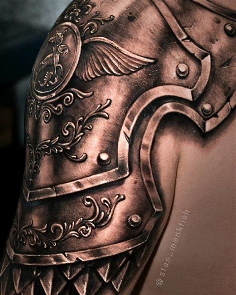 101 Incredible Armor Tattoo Designs You Need to See! | Outsons | Men's ...