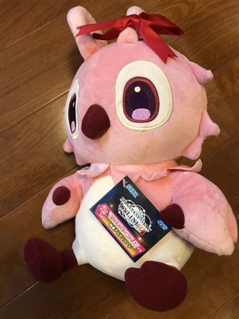 PSO2 PINK Rappy Plush SEGA Lucky Kuji Last One Phantasy Star Online 2 ...