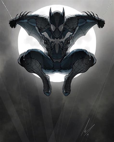 Spider-Bat by MJ Hiblen : r/batman