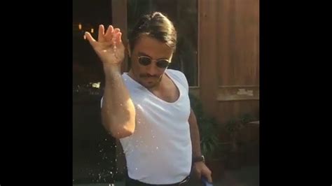 Guy Sprinkling Salt Bae Meme Original - YouTube