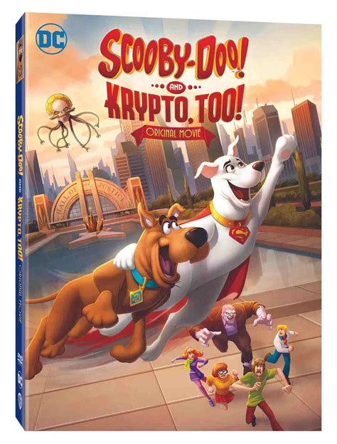 SCOOBY-DOO! AND KRYPTO, TOO! Reviews of DC animated film plus a clip ...