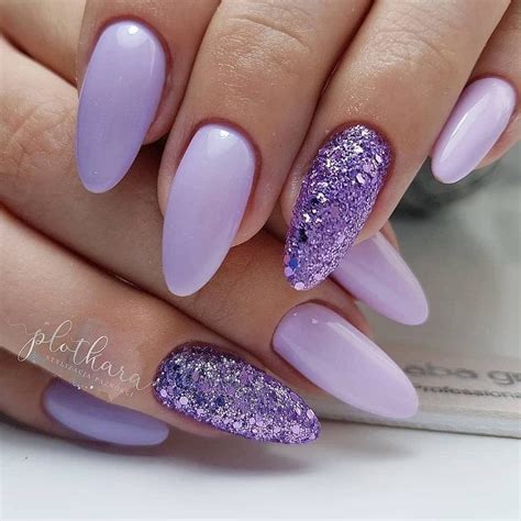 63 идеи фиолетового маникюра in 2023 | Purple acrylic nails, Purple ...