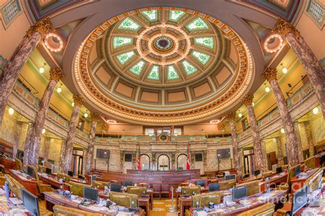 Mississippi State Capitol Senate Chamber III Photograph by Clarence Holmes