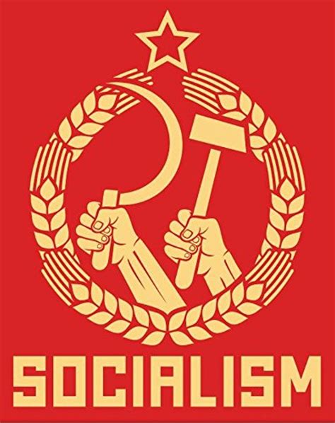 Socialism USSR Soviet Union Political Slogan Sticker Decal Design 4'' X ...