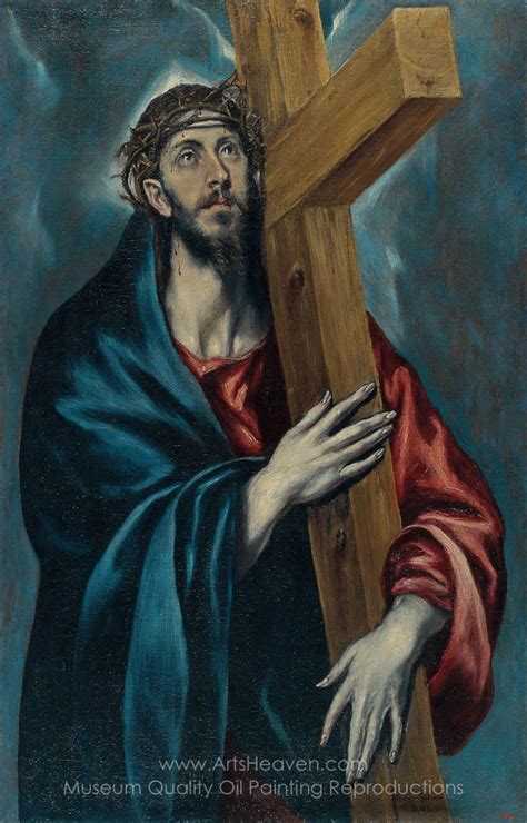 El Greco Christ Carrying the Cross Painting Reproductions, Save 50-75% ...