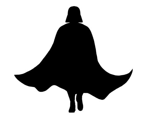 Star Wars Darth Vader Silhouette Vinyl Decal Sticker 20 - Etsy UK