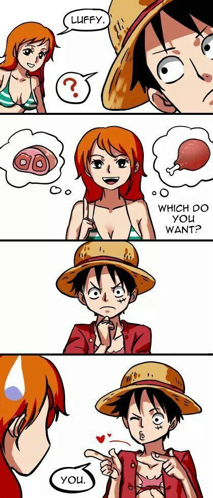 Pin de Casual Character em Luffy x Nami ♥ | Personagens de anime ...