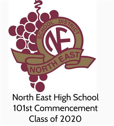 Video: North East High School - Commencement - Class of 2020 @ 8 PM ...