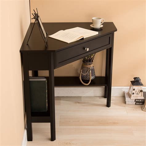 Corner Computer Desk Laptop Workstation Table Home Office Furniture ...