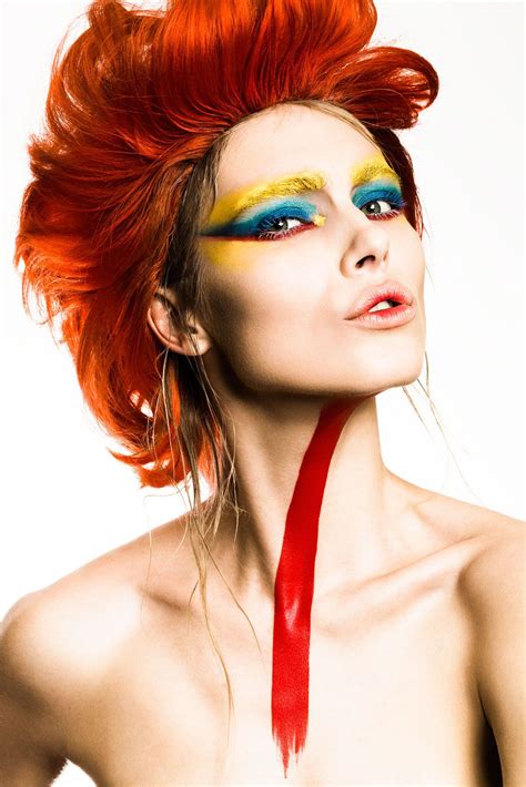 LET`S PLAY on Behance | Glam rock makeup, Rock makeup, Punk makeup