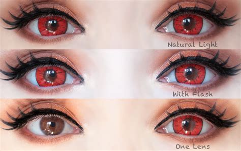 Natural Red Eye Color