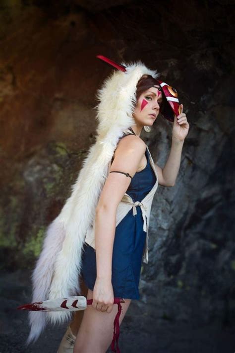 San from Princess Mononoke Cosplay http://geekxgirls.com/article.php?ID ...