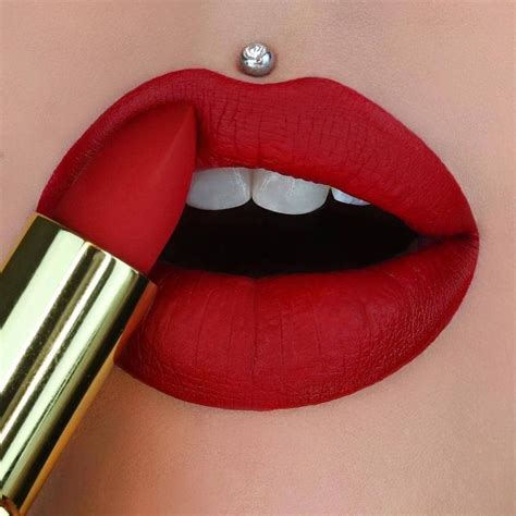 13 Shades of lipstick for summer | Blue based red lipstick, Red ...