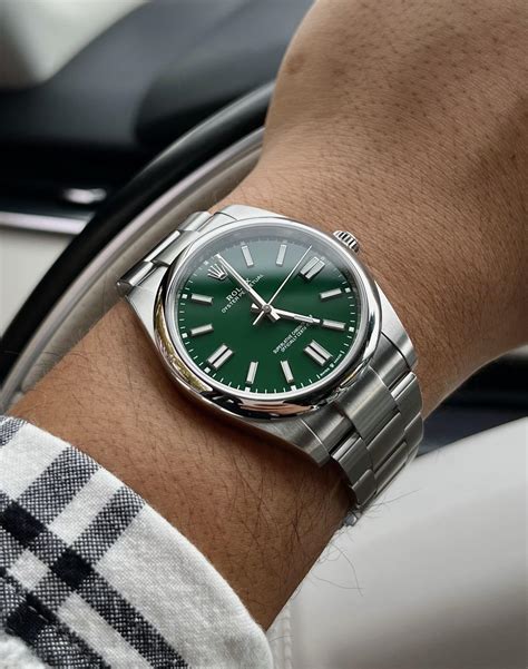 Oyster Perpetual 41 Green, : r/rolex