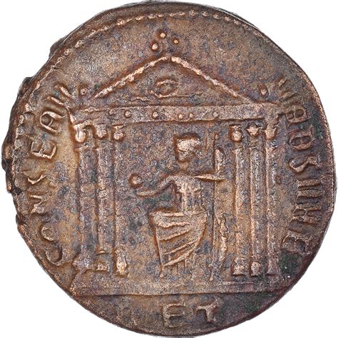 Coin, Maxentius, Follis, AD 310-311, Rome, , Bronze, RIC:258 | Roman ...