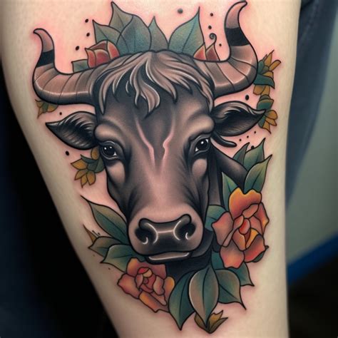 54 Ox Tattoo Ideas - TattooClue.com