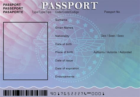 Pinrömÿ Çürsë On Passport | Passport Template, Birth with regard to ...