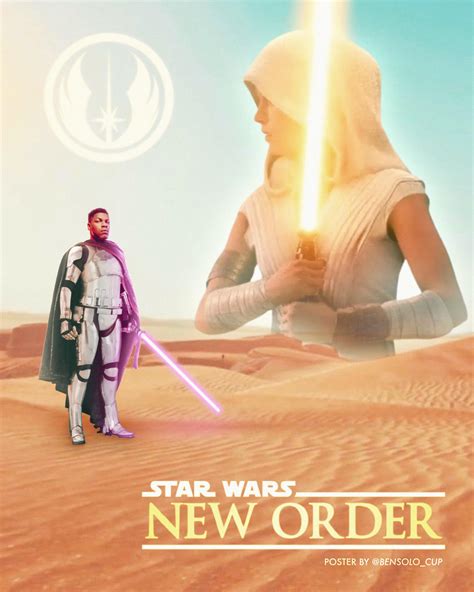 Are you guys excited to see Rey rebuild the Jedi Order? (Poster by me ...