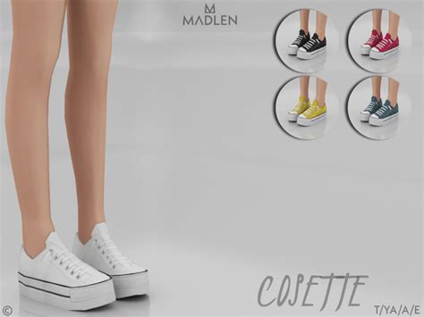 The Sims Resource - Madlen Cosette Shoes