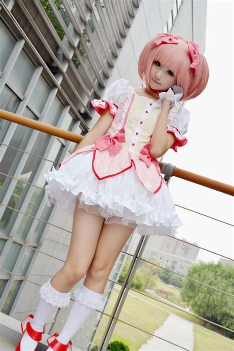 Lovely Puella Magi Madoka Magica Madoka Cosplay - Anime&Cosplay Sharing