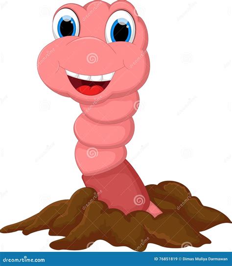 Cartoon Worm Stock Photo | CartoonDealer.com #37026456