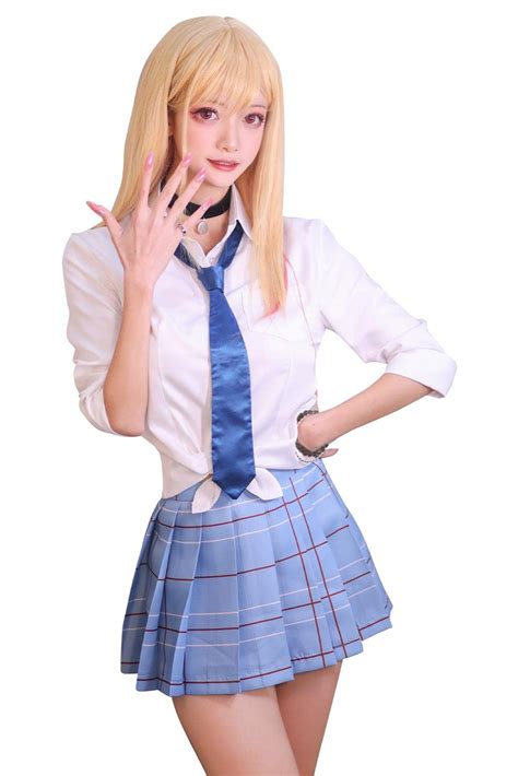 Buy Kitagawa Marin Cosplay Costume Female Outfit My Dress-Up Darling ...