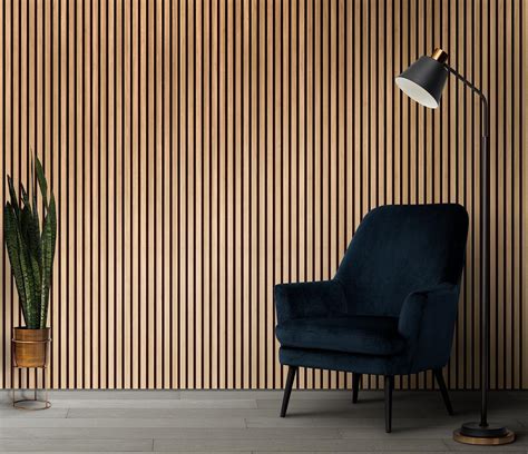 Buy Slat Wall Panelling - Wood Panels for Walls - Contemporary 3D Wall ...