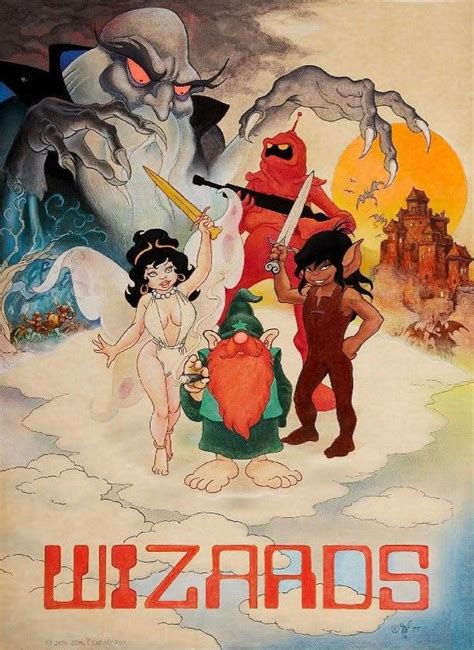 Wizards | Ralph bakshi, Movie art, Cartoon art