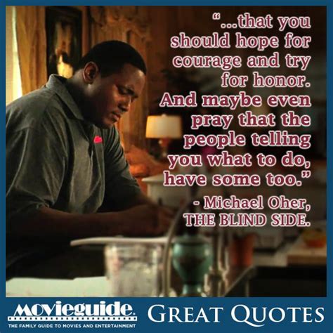 Michael Oher from THE BLIND SIDE! | Movie Quotes by Movieguide ...