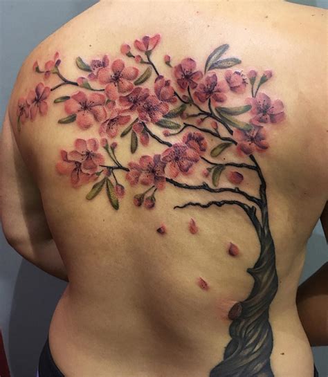 Japanese Cherry Tree Tattoo