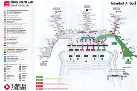 Istanbul Airport Terminal 1 Map - China Map Tourist Destinations