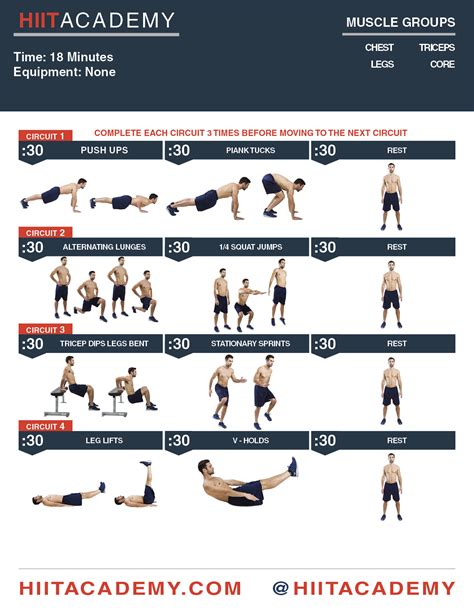 Total Bodyweight HIIT Workout | HIIT Academy | HIIT Workouts | HIIT ...