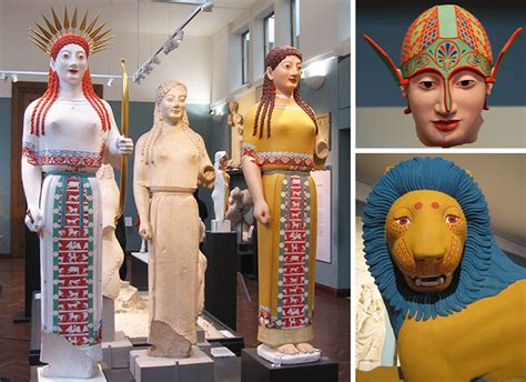 Ancient statues show their true colours – Lucius' Romans