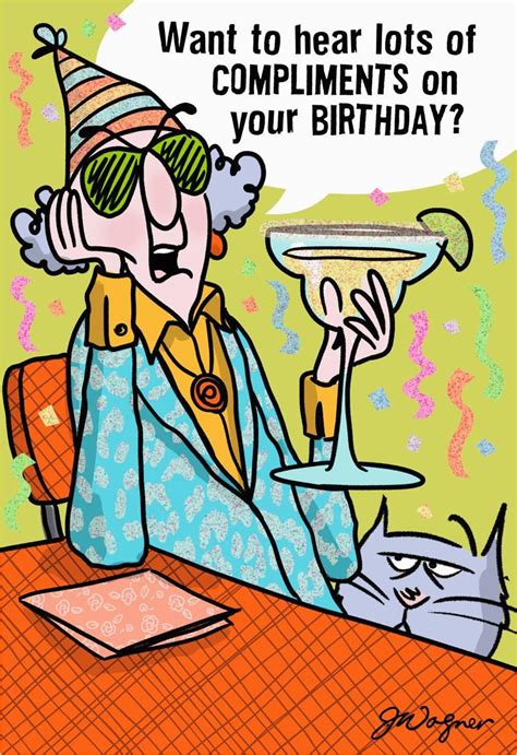 Comic Birthday Cards Free My Compliments Funny Birthday Card Greeting ...