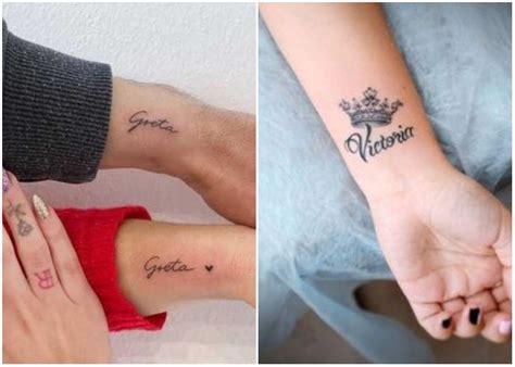 Tatuajes de nombres: ideas y significado - Camaleon Tattoo