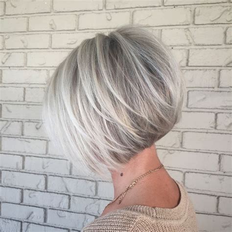 Dimensional Platinum Blonde - Behindthechair.com | Textured bob ...