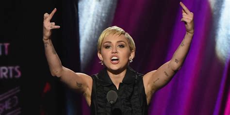 Miley Cyrus Lets Her Armpit Hair Hang Loose, Everyone Freaks Out